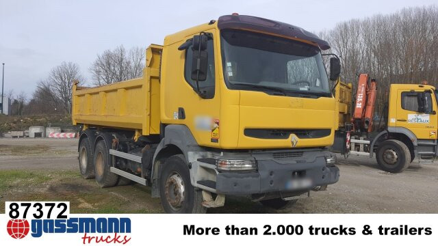 Renault Kerax 380.26 6x4, Bordmatik links - Kipper vrachtwagen: afbeelding 1 Renault Kerax 380.26 6x4, Bordmatik links - Kipper vrachtwagen: afbeelding 1