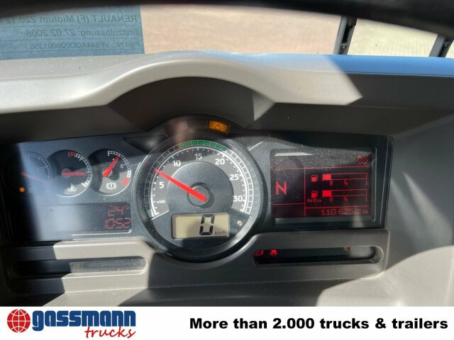 Renault Midlum 220.12 4x2, BDF verschiedene Größen - Containertransporter/ Wissellaadbak vrachtwagen: afbeelding 3 Renault Midlum 220.12 4x2, BDF verschiedene Größen - Containertransporter/ Wissellaadbak vrachtwagen: afbeelding 3