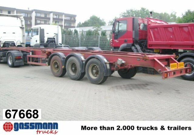 SAnh Container Chassis - Containertransporter/ Wissellaadbak oplegger: afbeelding 1 SAnh Container Chassis - Containertransporter/ Wissellaadbak oplegger: afbeelding 1