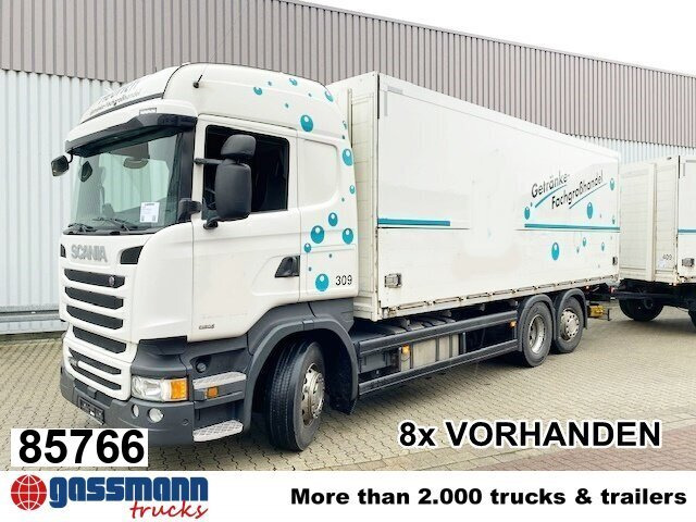 Scania R450 LB 6x2-4 Getränkekoffer, Retarder, - Bakwagen: afbeelding 1 Scania R450 LB 6x2-4 Getränkekoffer, Retarder, - Bakwagen: afbeelding 1