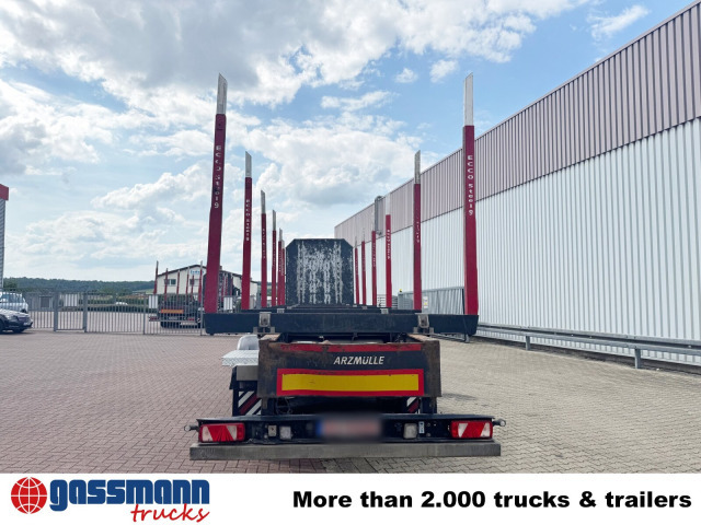 Schwarzmüller 3-Achs Holzauflieger, Liftachse, MEHRFACH - Houtoplegger: afbeelding 4 Schwarzmüller 3-Achs Holzauflieger, Liftachse, MEHRFACH - Houtoplegger: afbeelding 4