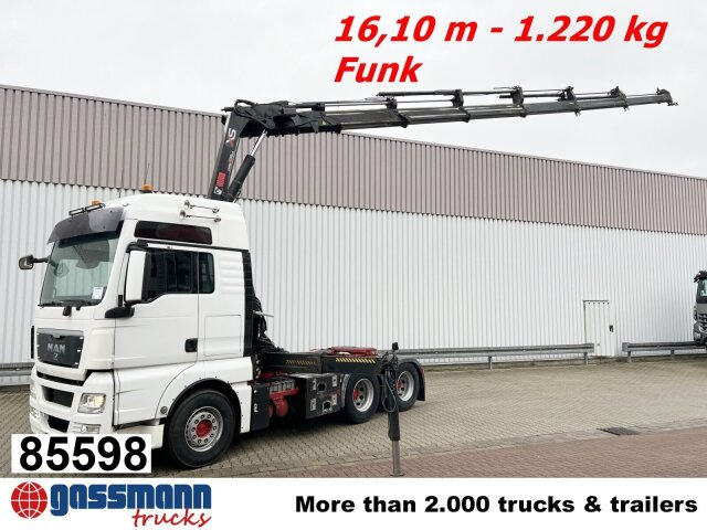 MAN TGX 26.480 6x4 BLS mit Kran Hiab 288E-6 Hipro, - Trekker: afbeelding 1 MAN TGX 26.480 6x4 BLS mit Kran Hiab 288E-6 Hipro, - Trekker: afbeelding 1