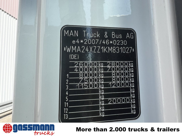 MAN TGX 26.500 6X2/4 BLS, Intarder, - Trekker: afbeelding 5 MAN TGX 26.500 6X2/4 BLS, Intarder, - Trekker: afbeelding 5