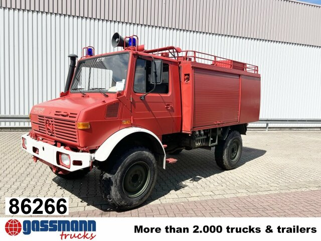 Unimog U 1300 L 435/11 4x4, -Feuerwehr - Brandweerwagen: afbeelding 1 Unimog U 1300 L 435/11 4x4, -Feuerwehr - Brandweerwagen: afbeelding 1