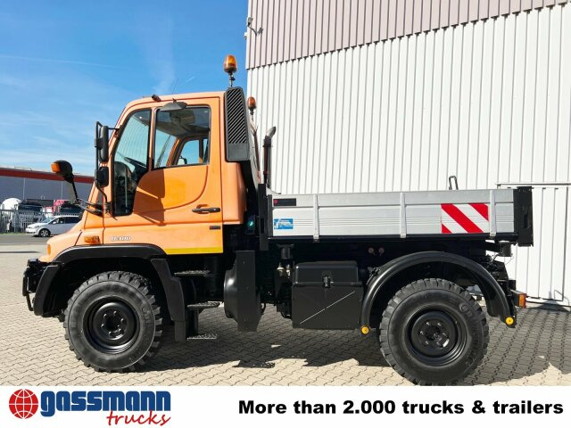 Unimog U 300 4x4, Kipper, Kommunalhydraulik, - Vrachtwagen met open laadbak, Gemeentelijke machine/ Speciaal: afbeelding 2 Unimog U 300 4x4, Kipper, Kommunalhydraulik, - Vrachtwagen met open laadbak, Gemeentelijke machine/ Speciaal: afbeelding 2