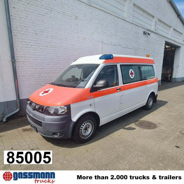 Volkswagen T5 2.0 TDI, Krankenwagen - Ambulance: afbeelding 1 Volkswagen T5 2.0 TDI, Krankenwagen - Ambulance: afbeelding 1