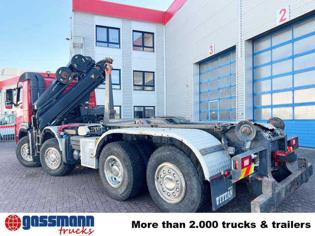 Volvo FM 460 8x2-6, Lenk-/Liftachse, Kran HMF 2020-K4, - Haakarmsysteem vrachtwagen, Kraanwagen: afbeelding 2 Volvo FM 460 8x2-6, Lenk-/Liftachse, Kran HMF 2020-K4, - Haakarmsysteem vrachtwagen, Kraanwagen: afbeelding 2