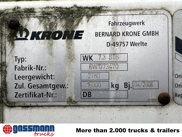WK 7.3 STG Wechselbrücke, Ex-Fahrschule! - Gesloten laadbak: afbeelding 5 WK 7.3 STG Wechselbrücke, Ex-Fahrschule! - Gesloten laadbak: afbeelding 5