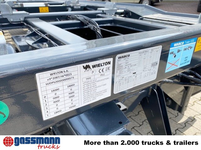 Wielton PS2P70B Abrollanhänger bis 7,25 m Behälter - Haakarm/ Portaalarm aanhanger: afbeelding 4 Wielton PS2P70B Abrollanhänger bis 7,25 m Behälter - Haakarm/ Portaalarm aanhanger: afbeelding 4
