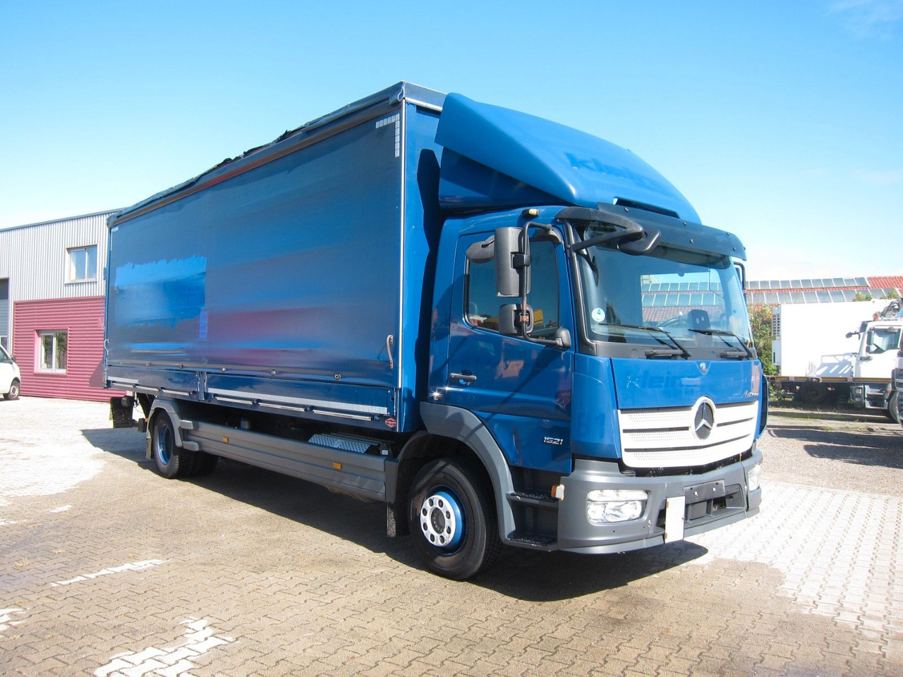 Mercedes-Benz Atego 1521 L Bordwande LBW 338tkm E6 - Schuifzeilen vrachtwagen: afbeelding 1 Mercedes-Benz Atego 1521 L Bordwande LBW 338tkm E6 - Schuifzeilen vrachtwagen: afbeelding 1