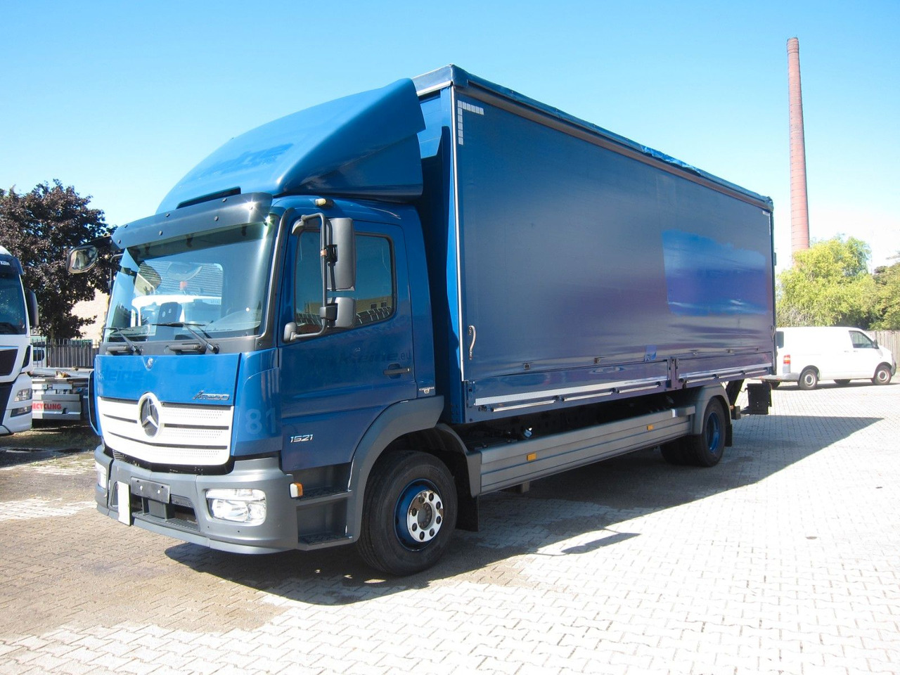 Mercedes-Benz Atego 1521 L Bordwande LBW 338tkm E6 - Schuifzeilen vrachtwagen: afbeelding 2 Mercedes-Benz Atego 1521 L Bordwande LBW 338tkm E6 - Schuifzeilen vrachtwagen: afbeelding 2