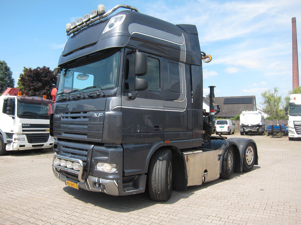 Trekker DAF XF 105 510 6X2 Copma 21t/m Kran/Crane/ Grua/Funk: afbeelding 11