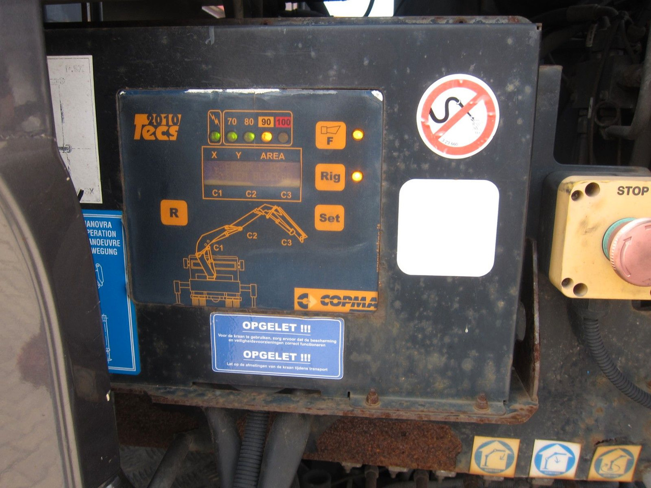 Trekker DAF XF 105 510 6X2 Copma 21t/m Kran/Crane/ Grua/Funk: afbeelding 7