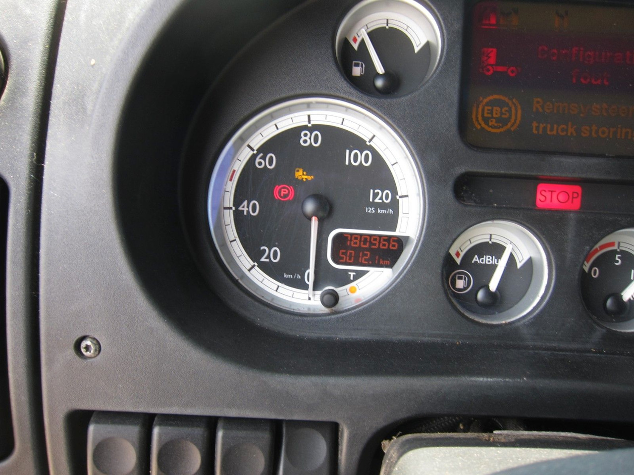 Trekker DAF XF 105 510 6X2 Copma 21t/m Kran/Crane/ Grua/Funk: afbeelding 13