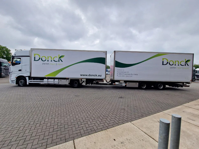 Mercedes-Benz Actros 1942 4x2 - Box with Loadlift - Full air + Pacton Trailer Loadlift - Heating system - Bakwagen: afbeelding 4 Mercedes-Benz Actros 1942 4x2 - Box with Loadlift - Full air + Pacton Trailer Loadlift - Heating system - Bakwagen: afbeelding 4