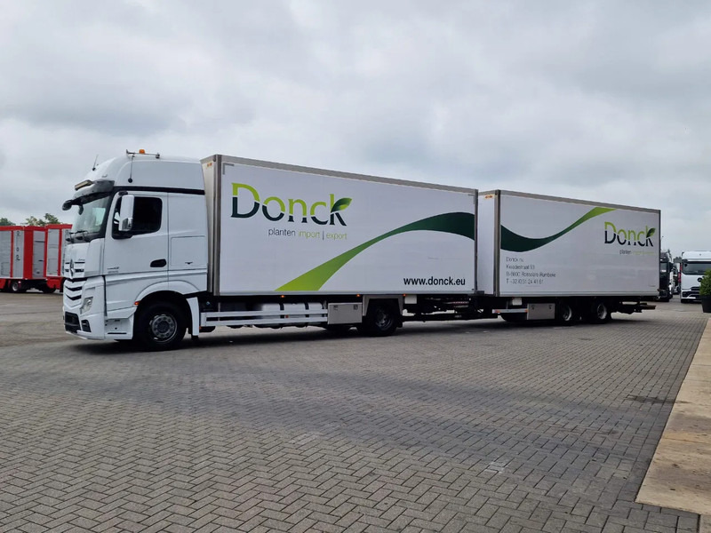 Mercedes-Benz Actros 1942 4x2 - Box with Loadlift - Full air + Pacton Trailer Loadlift - Heating system - Bakwagen: afbeelding 3 Mercedes-Benz Actros 1942 4x2 - Box with Loadlift - Full air + Pacton Trailer Loadlift - Heating system - Bakwagen: afbeelding 3