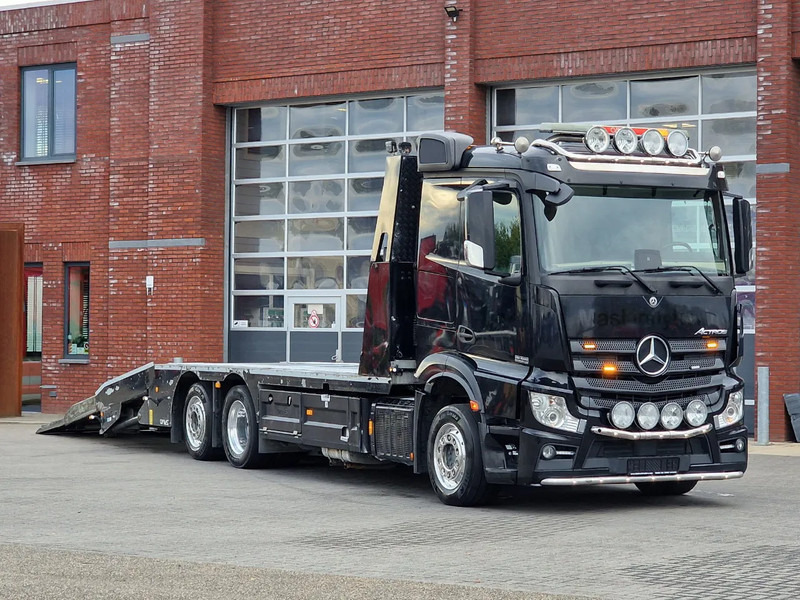 Mercedes-Benz Actros 2553 6x2 - Flabad hydraulic ramps/extension - Winch - Camera - Machine mover - Autovrachtwagen vrachtwagen: afbeelding 1 Mercedes-Benz Actros 2553 6x2 - Flabad hydraulic ramps/extension - Winch - Camera - Machine mover - Autovrachtwagen vrachtwagen: afbeelding 1