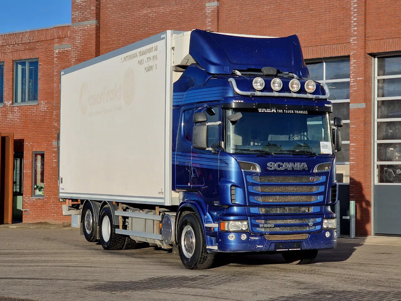Scania R560 V8 Topline 6x2*4 - Frigo - Loadlift - Full air - Euro 5 - Isotherm vrachtwagen: afbeelding 1 Scania R560 V8 Topline 6x2*4 - Frigo - Loadlift - Full air - Euro 5 - Isotherm vrachtwagen: afbeelding 1