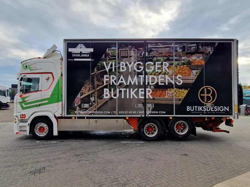 Scania R580 V8 NGS Highline 6x2 - Box with sidedoors - Loadlift - Retarder - Full air - 475 wb - Bakwagen: afbeelding 5 Scania R580 V8 NGS Highline 6x2 - Box with sidedoors - Loadlift - Retarder - Full air - 475 wb - Bakwagen: afbeelding 5