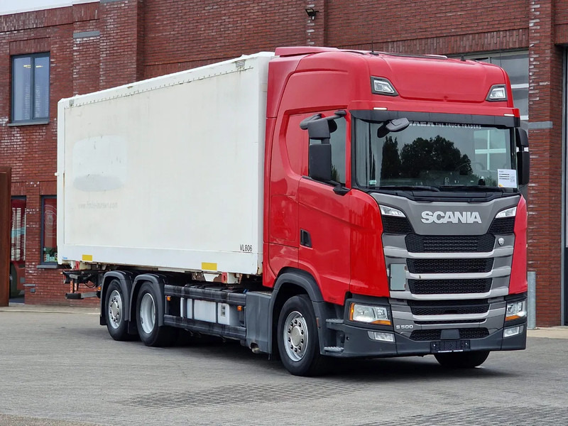 Scania S500 NGS B6X2NB BDF / Box / Loadinglift / Full air / retarder - Bakwagen: afbeelding 1 Scania S500 NGS B6X2NB BDF / Box / Loadinglift / Full air / retarder - Bakwagen: afbeelding 1