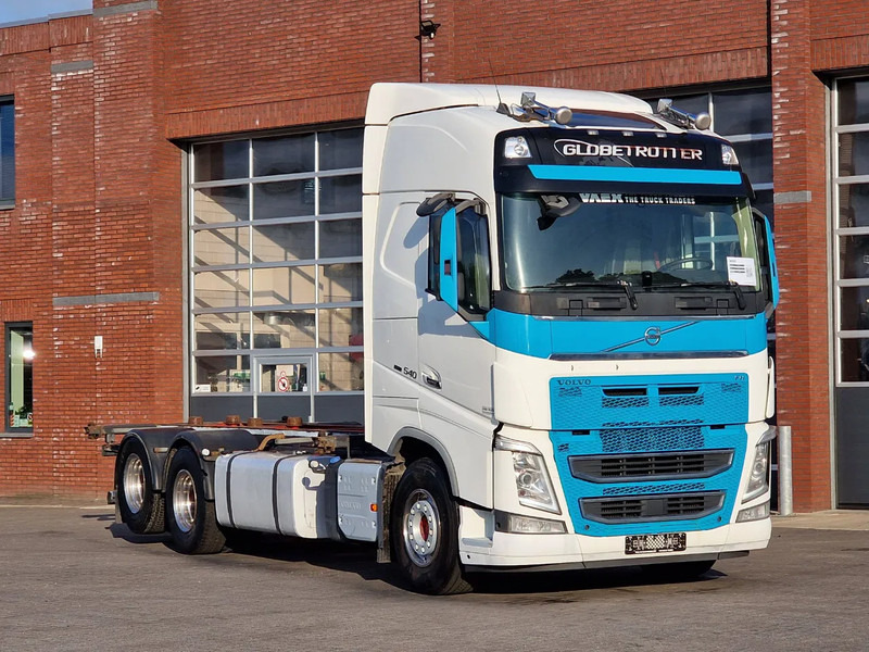 Volvo FH 13.540 Globetrotter 6x2 - BDF - 4.90 WB - Full air - VEB + - Containertransporter/ Wissellaadbak vrachtwagen: afbeelding 1 Volvo FH 13.540 Globetrotter 6x2 - BDF - 4.90 WB - Full air - VEB + - Containertransporter/ Wissellaadbak vrachtwagen: afbeelding 1