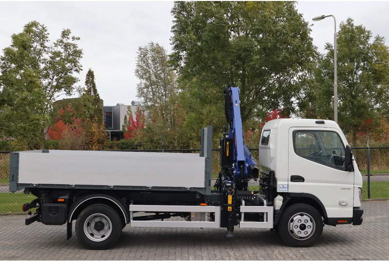 FUSO 7C18 | 4X2 | 3-WAY TIPPER | PM 6.5 KRAN /CRANE - Kipper vrachtwagen, Kraanwagen: afbeelding 5 FUSO 7C18 | 4X2 | 3-WAY TIPPER | PM 6.5 KRAN /CRANE - Kipper vrachtwagen, Kraanwagen: afbeelding 5
