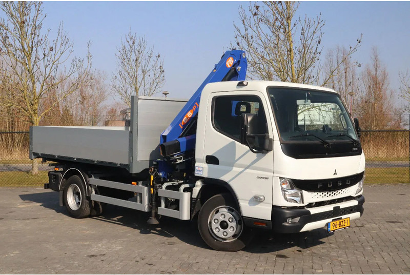 FUSO 7C18 | 4X2 | 3-WAY TIPPER | PM 6.5 KRAN /CRANE - Kipper vrachtwagen, Kraanwagen: afbeelding 4 FUSO 7C18 | 4X2 | 3-WAY TIPPER | PM 6.5 KRAN /CRANE - Kipper vrachtwagen, Kraanwagen: afbeelding 4
