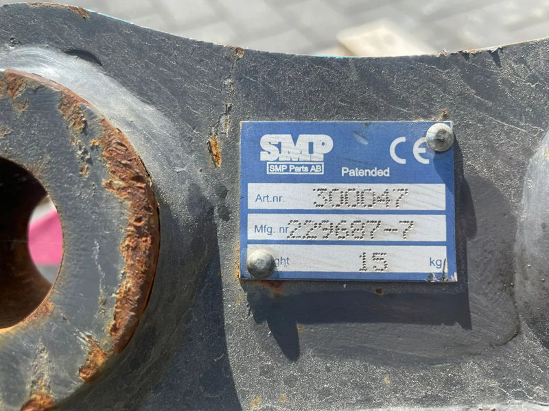 Sloopschaar voor Bouwmachine SMP S30 | HALF-AUTO QUICK COUPLER | SNELWISSEL | VOLVO EC18: afbeelding 10