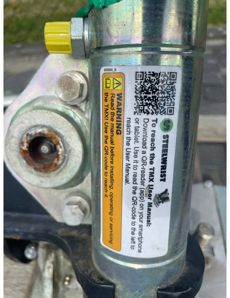 Draaikantelstuk voor Bouwmachine Sanderson STEELWRIST TMX S30 -180HA | TILT QUICKCOUPLER | TILTING COUPLER | NEW: afbeelding 12