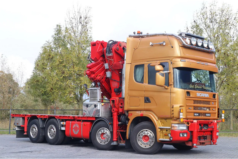 Scania R164-580 V8 8X2 | COPMA 990 | JIB | 6+4 EXT | WINCH | REMOTE - Kraanwagen: afbeelding 4 Scania R164-580 V8 8X2 | COPMA 990 | JIB | 6+4 EXT | WINCH | REMOTE - Kraanwagen: afbeelding 4