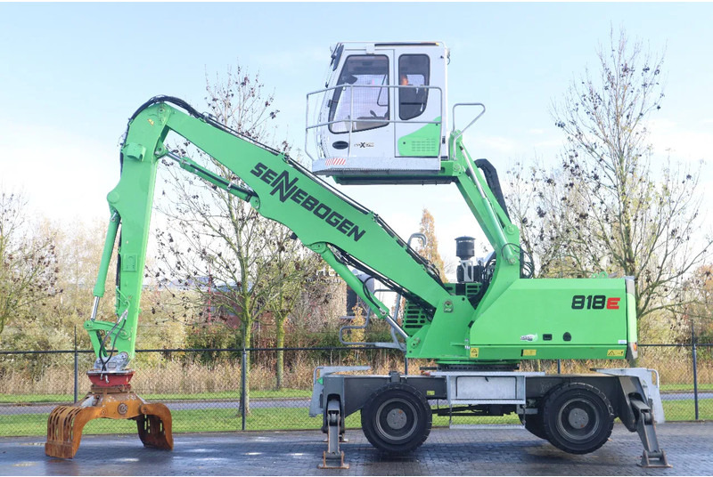 Sennebogen 818 E K9 ULM | SORTING GRAB | GOOD TIRES - Overslagkraan: afbeelding 1 Sennebogen 818 E K9 ULM | SORTING GRAB | GOOD TIRES - Overslagkraan: afbeelding 1
