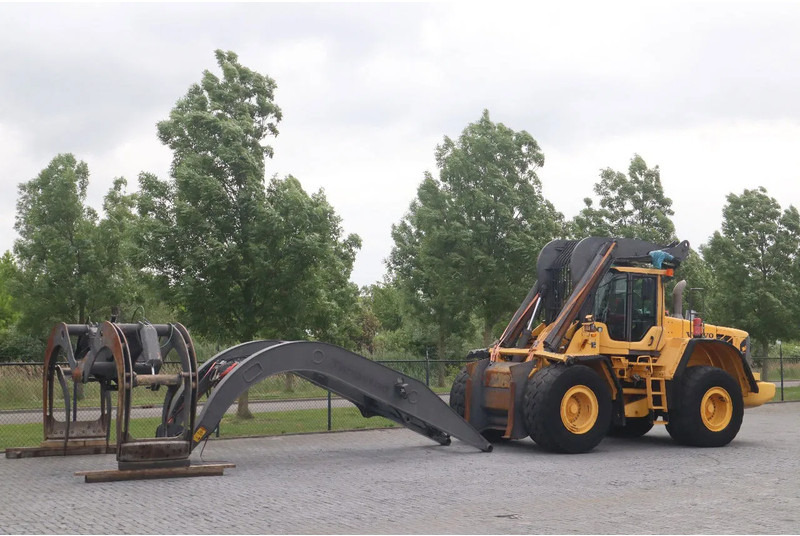 Volvo L180 F HL | HIGH-LIFT | LOG STACKER | HOLZ GRAPPLE - Wiellader: afbeelding 2 Volvo L180 F HL | HIGH-LIFT | LOG STACKER | HOLZ GRAPPLE - Wiellader: afbeelding 2