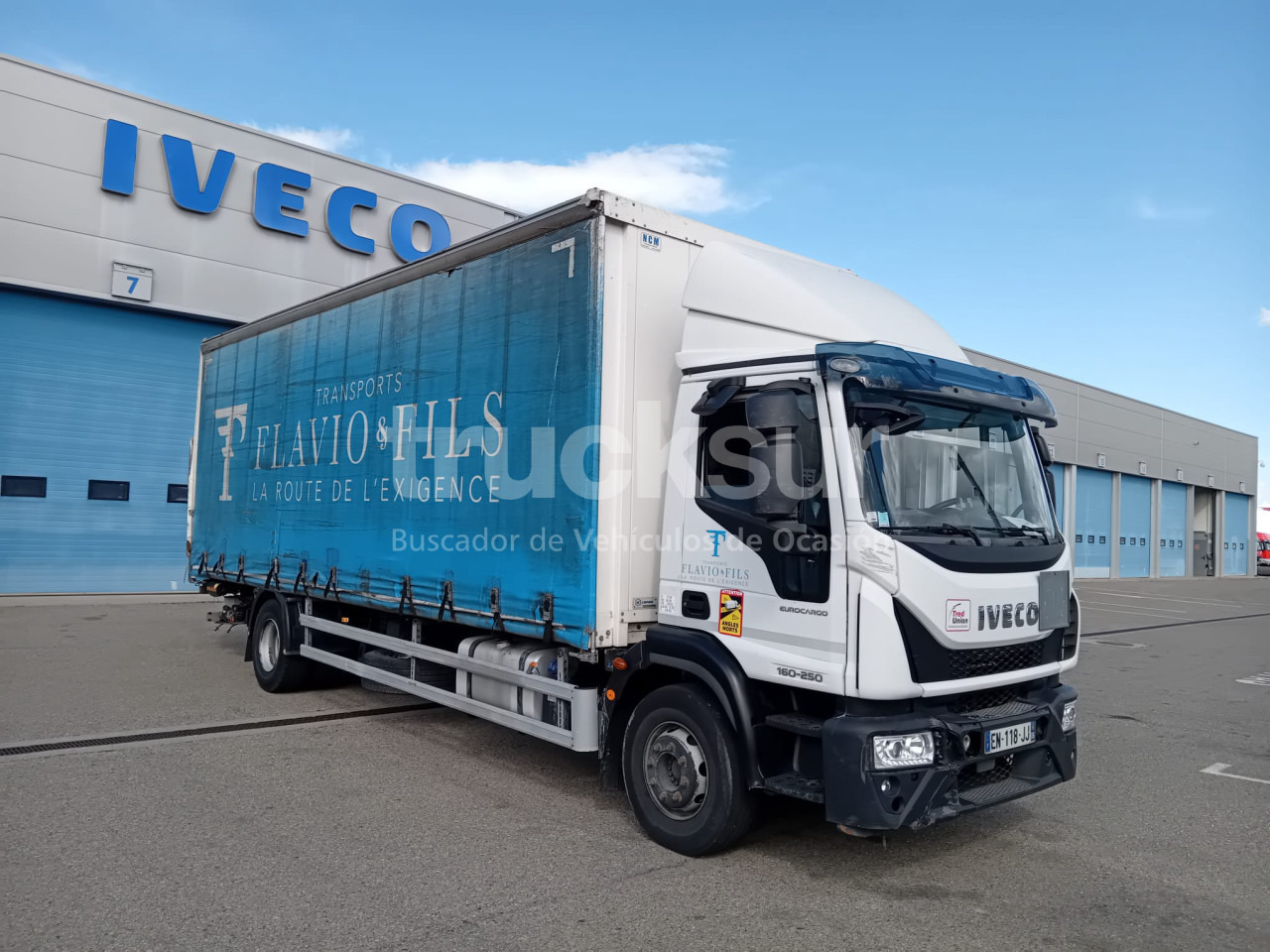 IVECO EUROCARGO ML160-250 - Schuifzeilen vrachtwagen: afbeelding 1 IVECO EUROCARGO ML160-250 - Schuifzeilen vrachtwagen: afbeelding 1