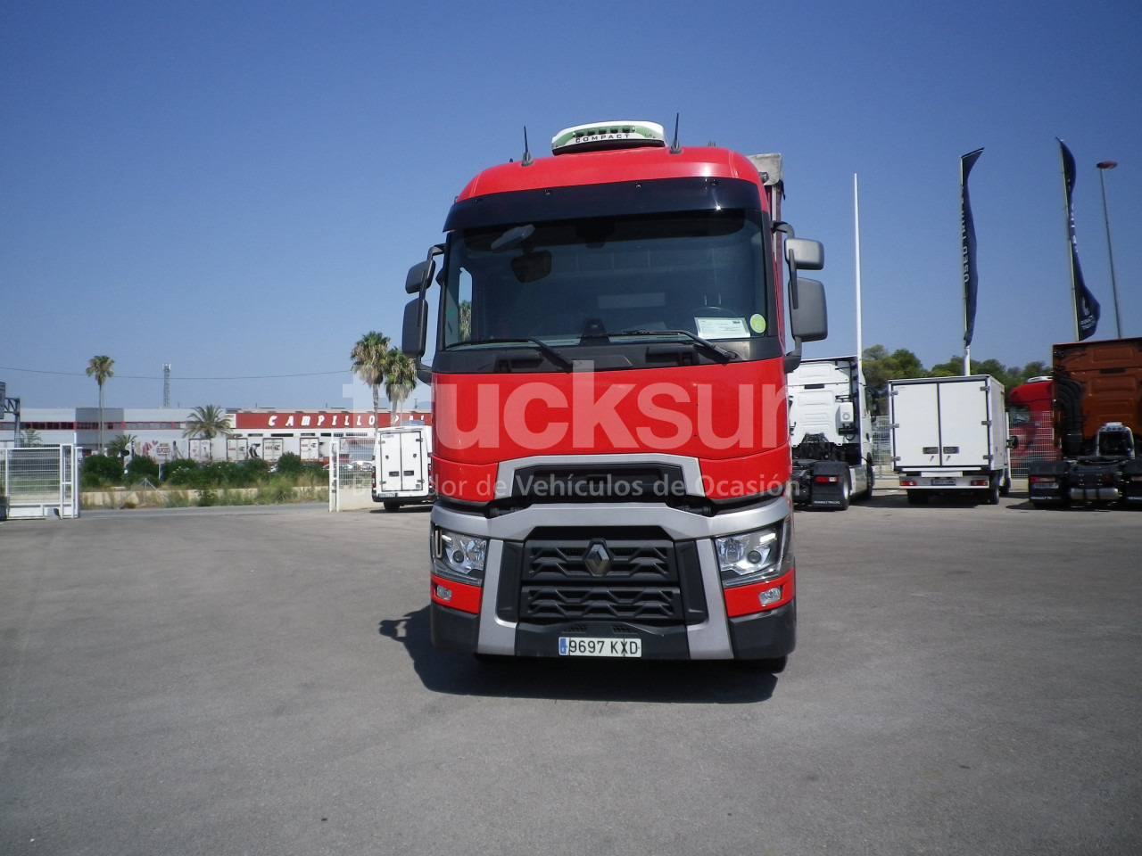 RENAULT T480 HIGH SLEEPER CAB - Schuifzeilen vrachtwagen: afbeelding 3 RENAULT T480 HIGH SLEEPER CAB - Schuifzeilen vrachtwagen: afbeelding 3