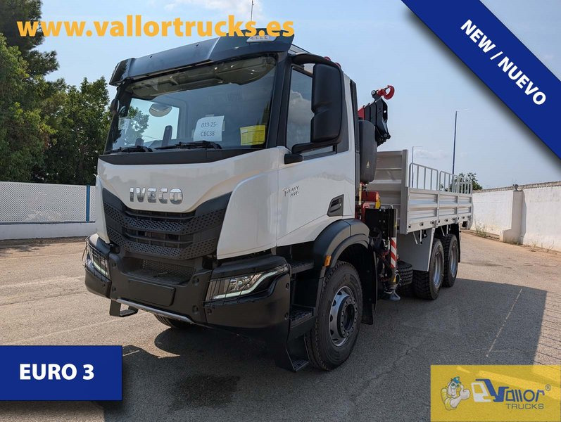 IVECO AD380 - FASSI - ONLY FOR EXPORT - Vrachtwagen met open laadbak: afbeelding 1 IVECO AD380 - FASSI - ONLY FOR EXPORT - Vrachtwagen met open laadbak: afbeelding 1