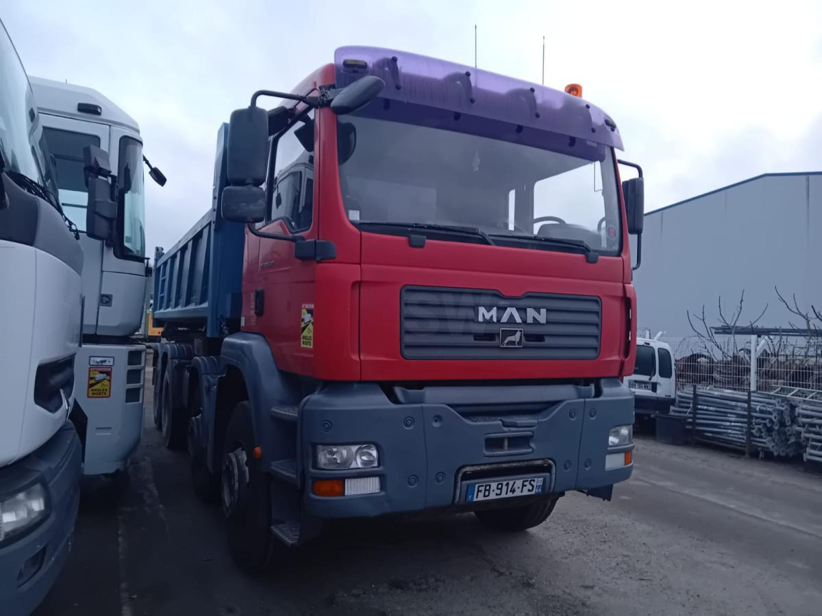 Kipper vrachtwagen MAN TGA 35.410: afbeelding 6