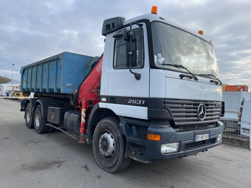 Mercedes Actros 2631 - Haakarmsysteem vrachtwagen, Kraanwagen: afbeelding 1 Mercedes Actros 2631 - Haakarmsysteem vrachtwagen, Kraanwagen: afbeelding 1