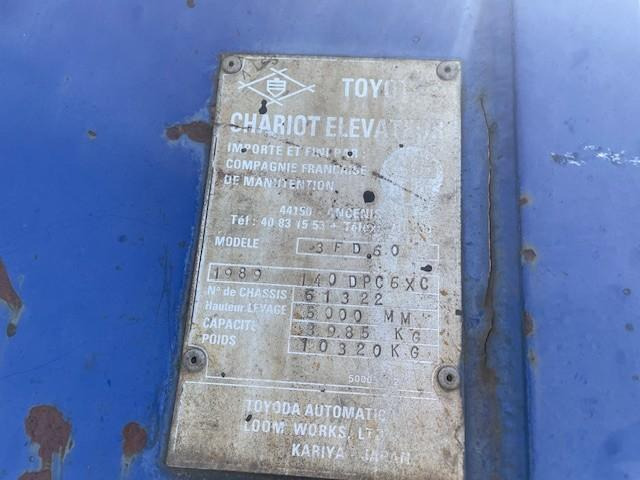 Toyota 3FD60 - Diesel heftruck: afbeelding 4 Toyota 3FD60 - Diesel heftruck: afbeelding 4