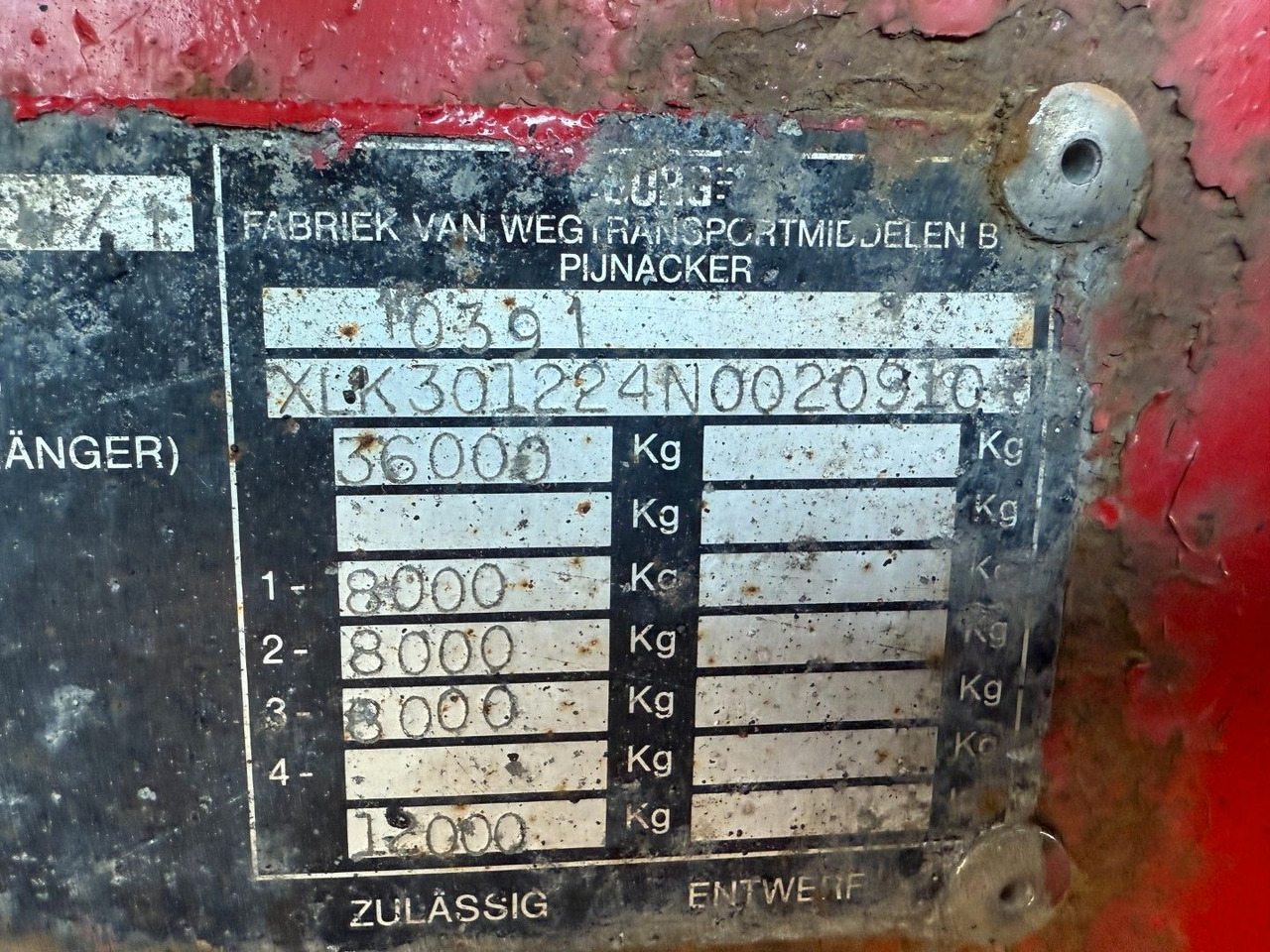 Nieuw Tankoplegger Burg 3 axle 3 compartments 32.200 L ADR: afbeelding 7