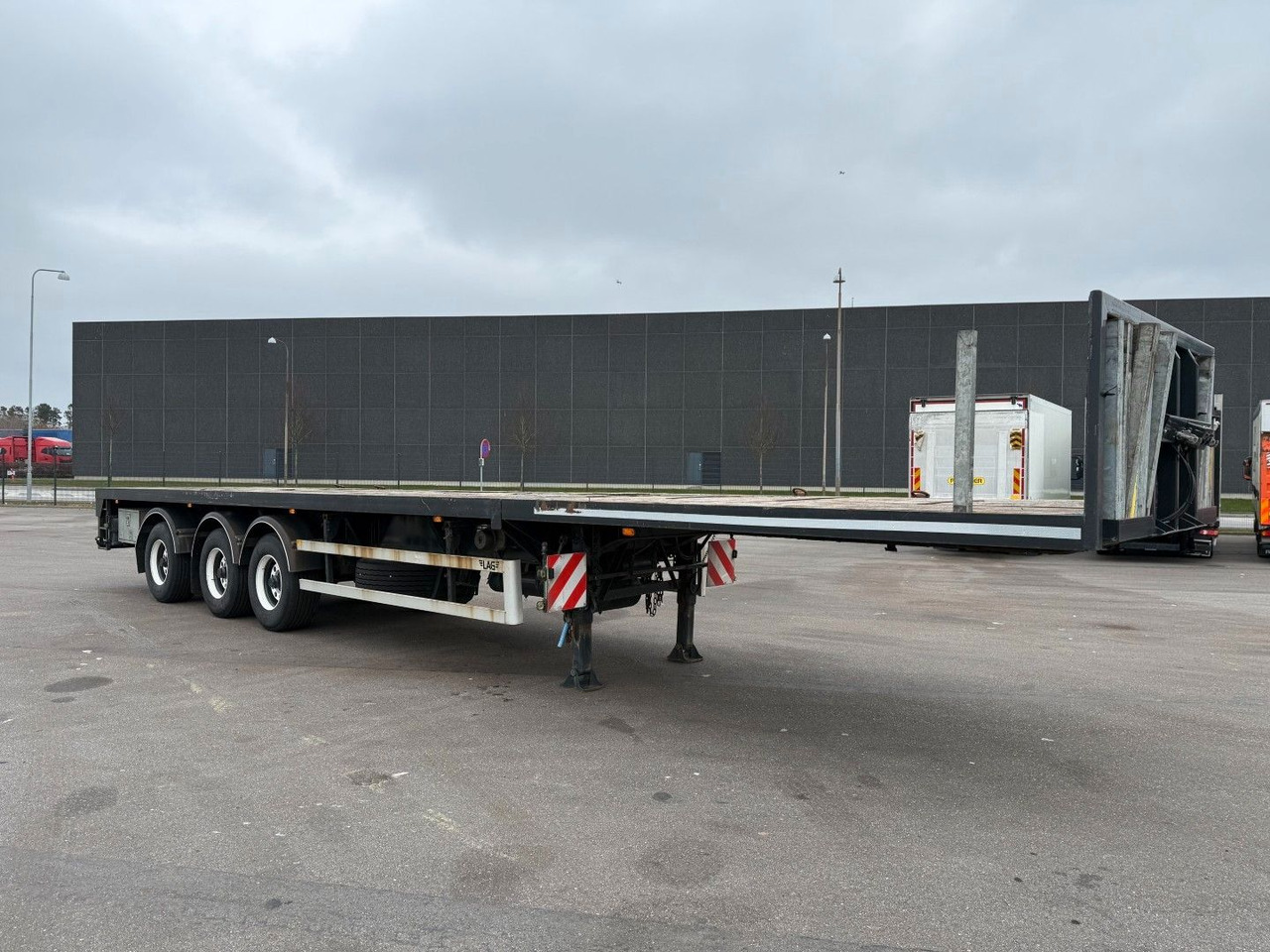 Lag 3 axle 7 m. Extendable / Last Axle Steering - Vlakke/ Open oplegger: afbeelding 2 Lag 3 axle 7 m. Extendable / Last Axle Steering - Vlakke/ Open oplegger: afbeelding 2
