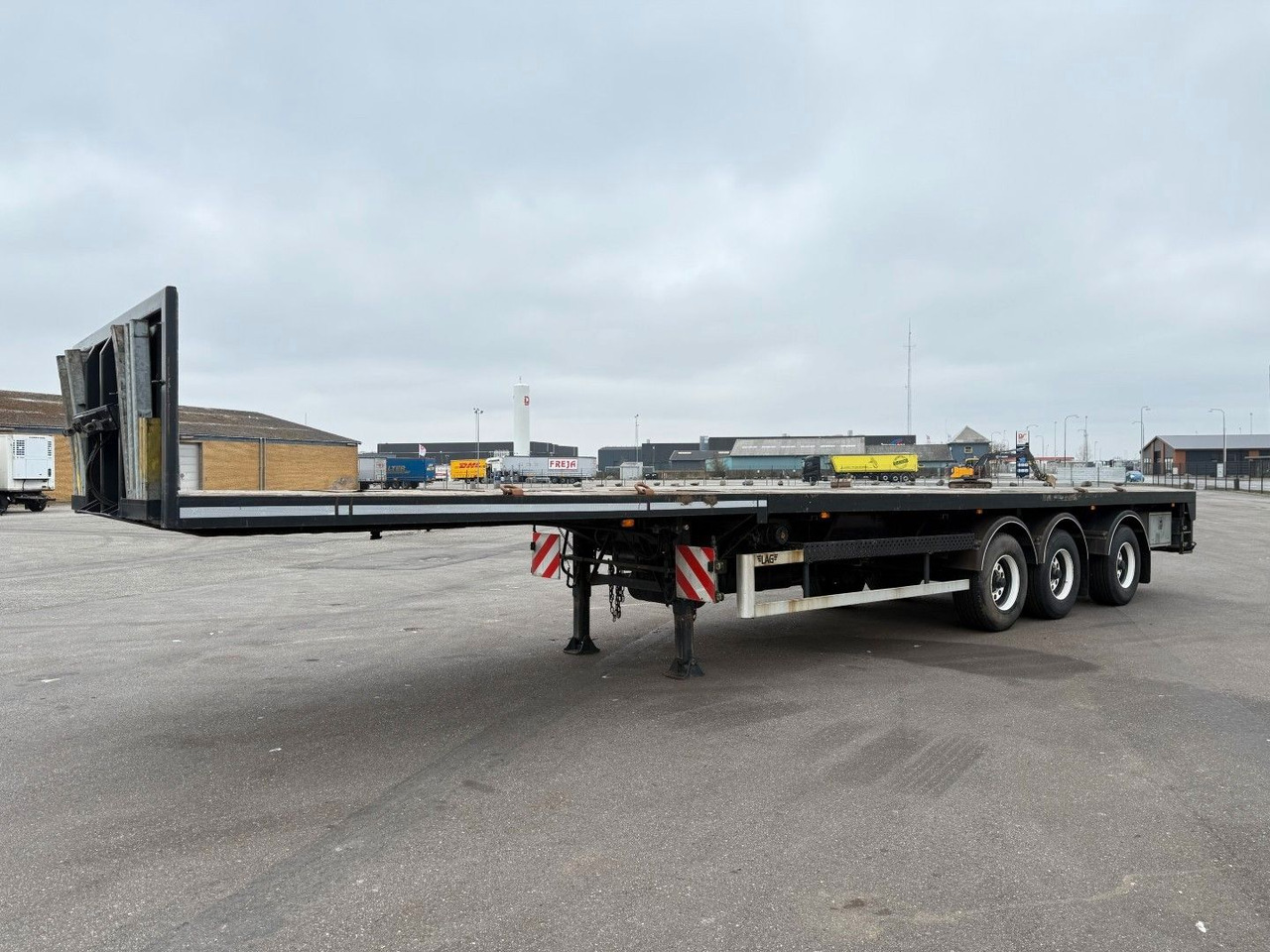 Lag 3 axle 7 m. Extendable / Last Axle Steering - Vlakke/ Open oplegger: afbeelding 1 Lag 3 axle 7 m. Extendable / Last Axle Steering - Vlakke/ Open oplegger: afbeelding 1