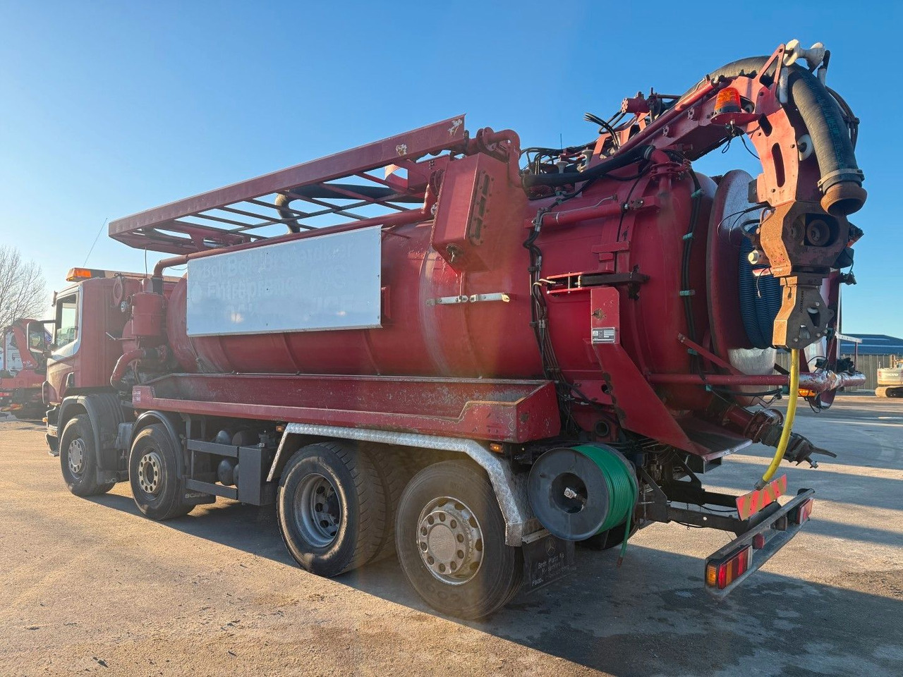 Scania 114/380 8x2*6 Assmann 14 m3 Vacuumtruck - Vacuümwagen: afbeelding 4 Scania 114/380 8x2*6 Assmann 14 m3 Vacuumtruck - Vacuümwagen: afbeelding 4