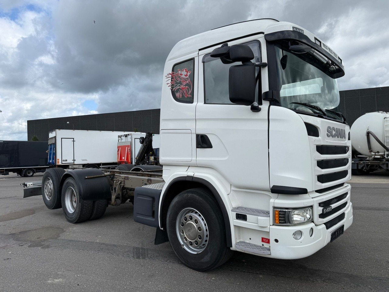 Scania G480 6x2*4 ADR Chassis / Fahrgestell / Retarder - Chassis vrachtwagen: afbeelding 2 Scania G480 6x2*4 ADR Chassis / Fahrgestell / Retarder - Chassis vrachtwagen: afbeelding 2