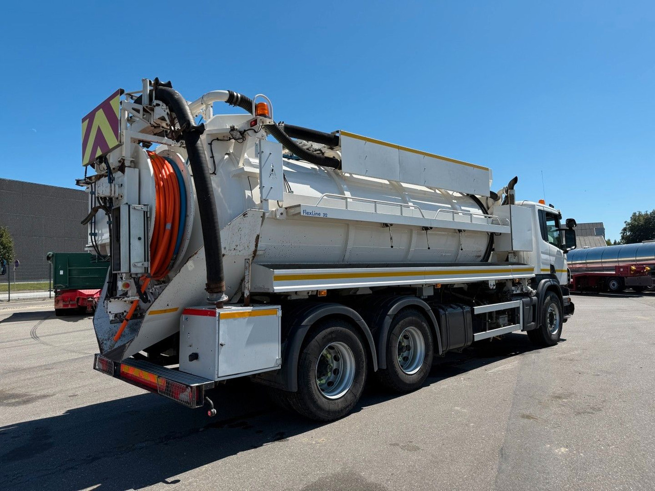 Scania P360 6x4 RHD Hvidtved Larsen FlexLine 312 - Vacuümwagen: afbeelding 3 Scania P360 6x4 RHD Hvidtved Larsen FlexLine 312 - Vacuümwagen: afbeelding 3