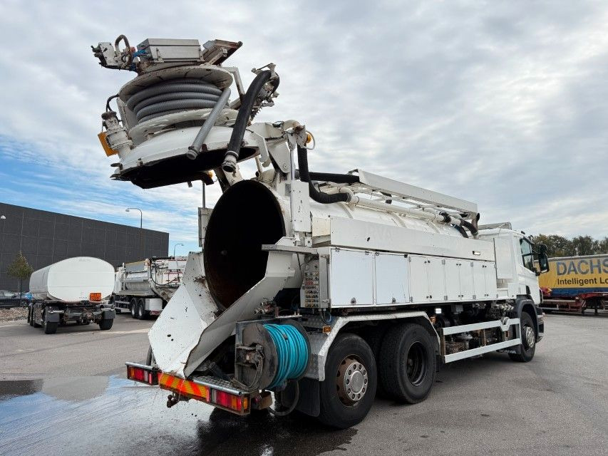 Vacuümwagen Scania P380 LB 6x24 Hvidtved Larsen FlexLine 310: afbeelding 7