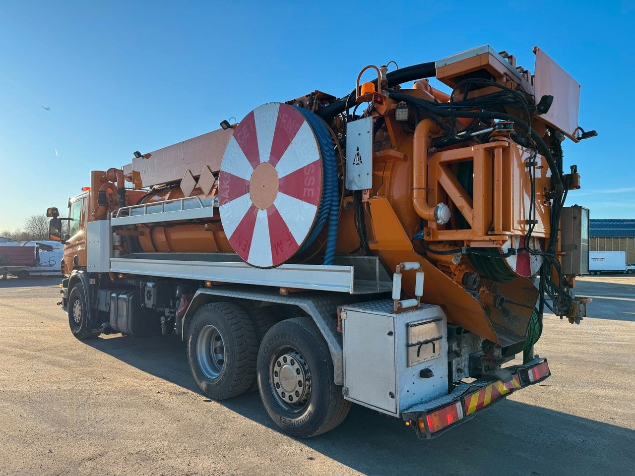 Scania P400 6x2*4 Hvidtved Larsen Flexline 310 - Vacuümwagen: afbeelding 4 Scania P400 6x2*4 Hvidtved Larsen Flexline 310 - Vacuümwagen: afbeelding 4