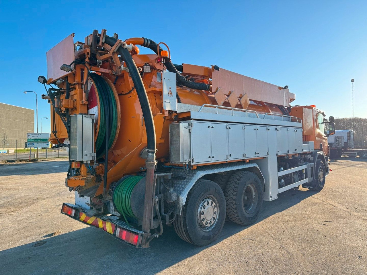 Scania P400 6x2*4 Hvidtved Larsen Flexline 310 - Vacuümwagen: afbeelding 3 Scania P400 6x2*4 Hvidtved Larsen Flexline 310 - Vacuümwagen: afbeelding 3