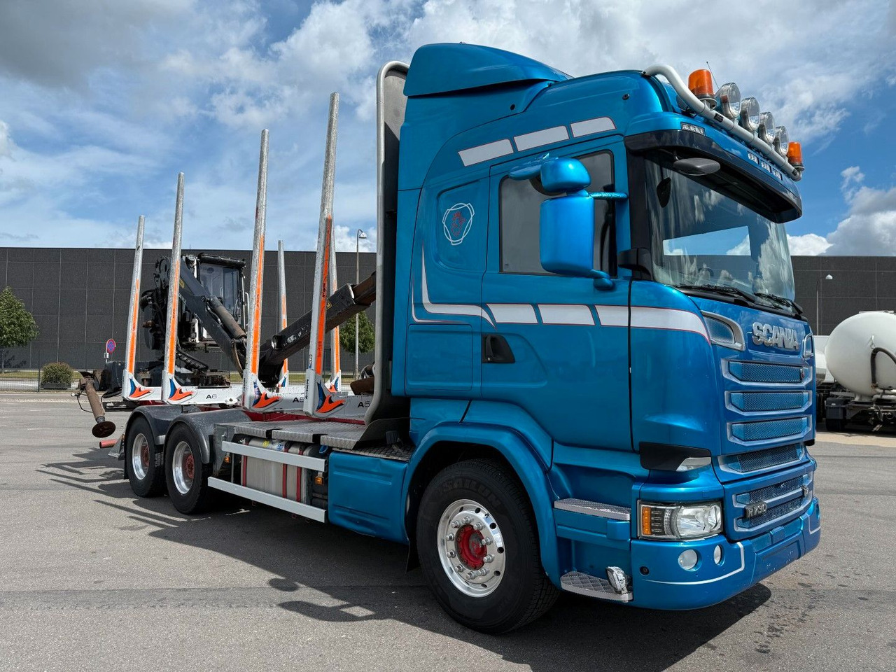 Scania R730 V8 6x4 Palfinger Epsilon M12L80 / Holz Wood - Houttransport, Kraanwagen: afbeelding 3 Scania R730 V8 6x4 Palfinger Epsilon M12L80 / Holz Wood - Houttransport, Kraanwagen: afbeelding 3