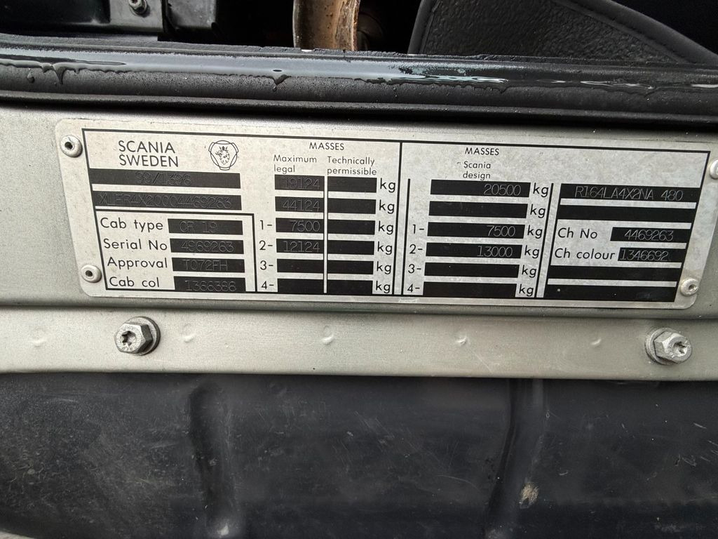 Trekker Scania R164/480 V8 4x2 Topline / Retarder: afbeelding 10
