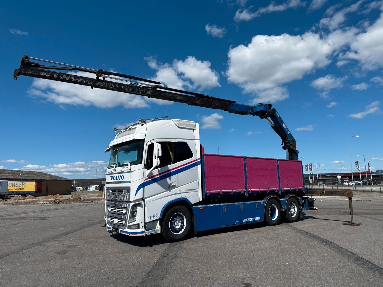 Volvo FH 16.550 6x24 / Crane HMF 3220K4 Euro 6 - Kraanwagen: afbeelding 1 Volvo FH 16.550 6x24 / Crane HMF 3220K4 Euro 6 - Kraanwagen: afbeelding 1